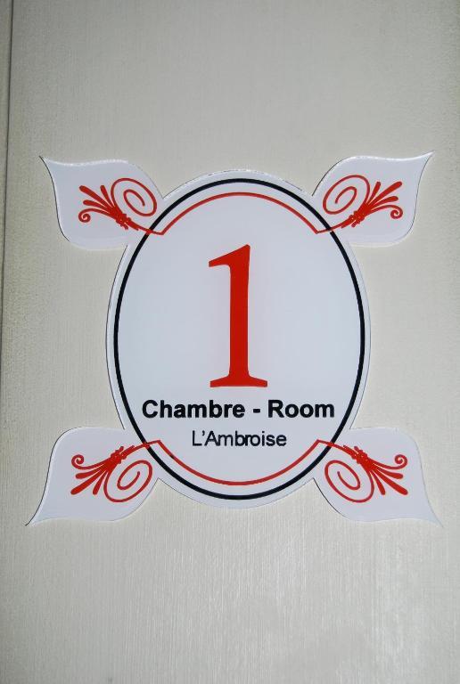 Chambre D'Hotes L'Ambroise Труа Номер фото